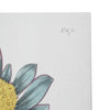 Leafy Green Dandelion Floral Canvas Wall Art Print - 11"x14"